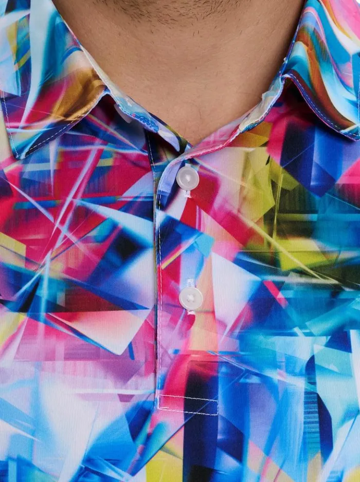 Men Robert Graham Polos and TShirts Color Up Polo Multi