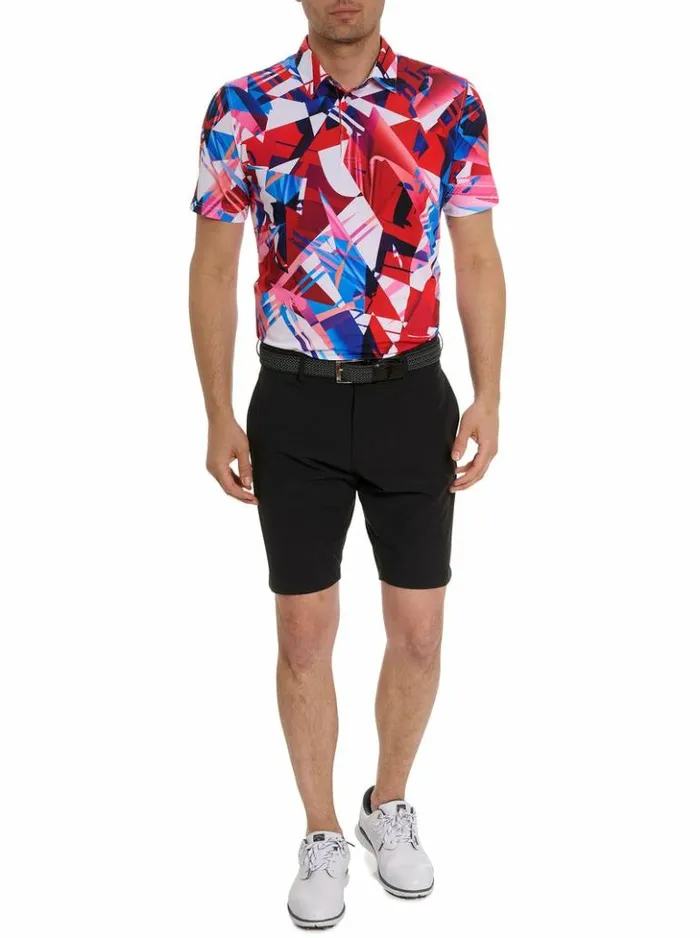 Men Robert Graham Polos and TShirts Driftwood Polo Blue