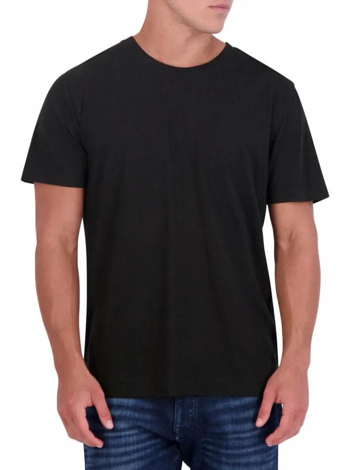 Men Robert Graham Polos and TShirts Limited Edition Neil Sequin Skull TShirt Black