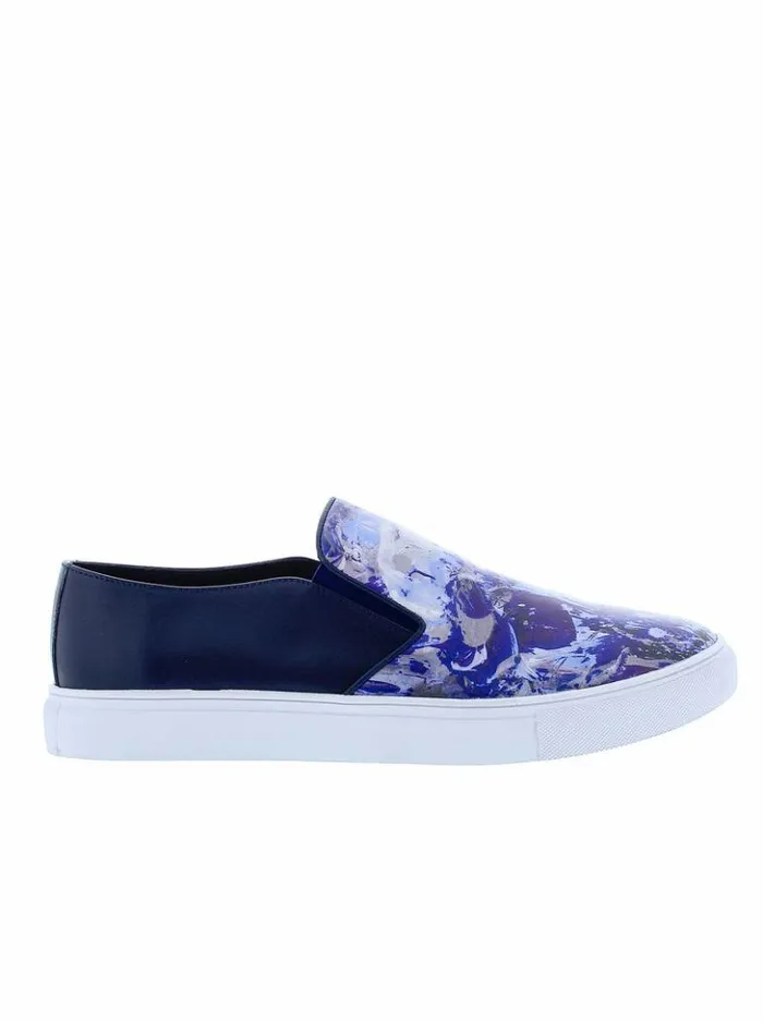 Men Robert Graham Shoes Odyssey Sneakers Navy