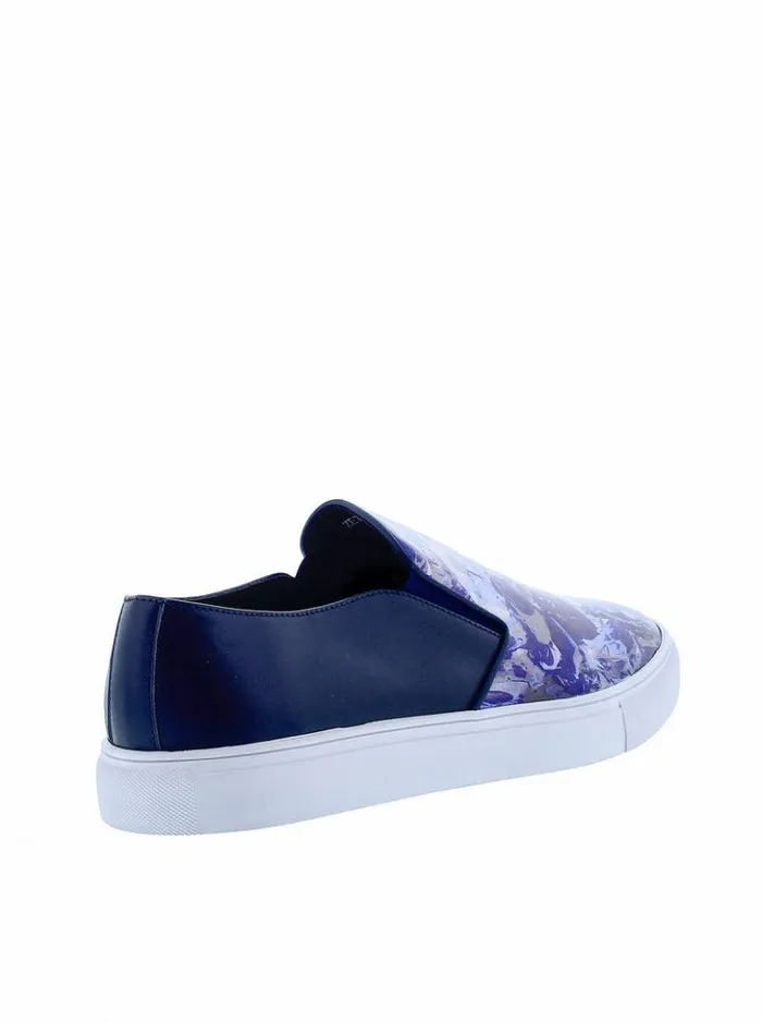 Men Robert Graham Shoes Odyssey Sneakers Navy