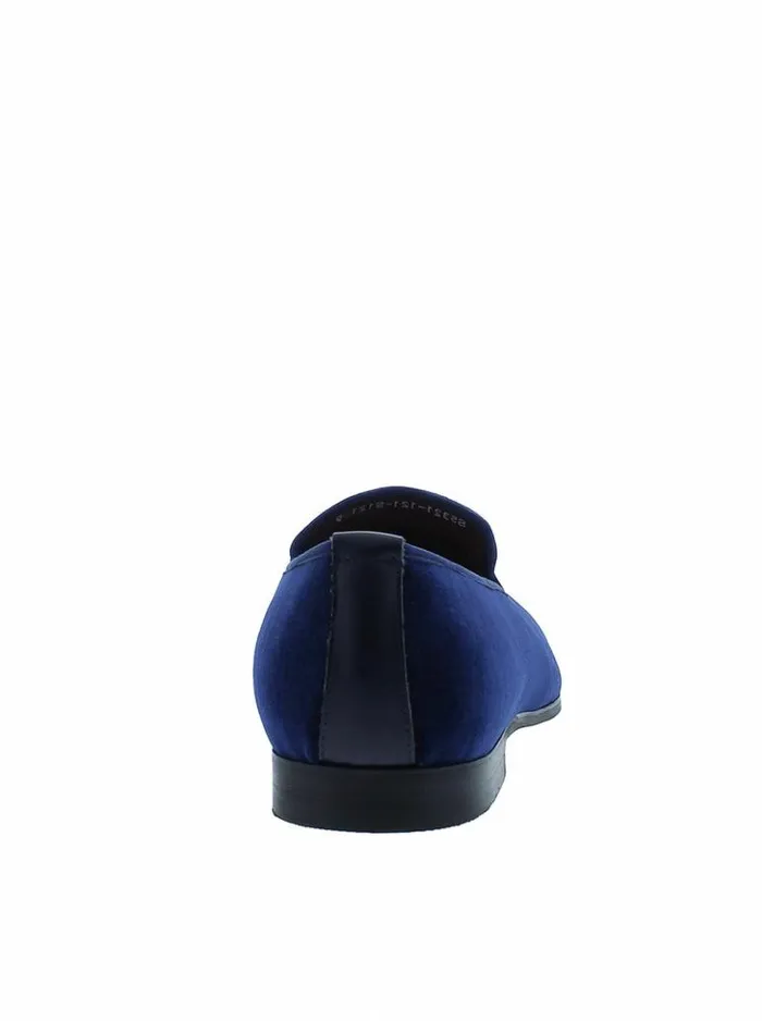 Men Robert Graham Shoes Reisman Smoking Slipper Navy