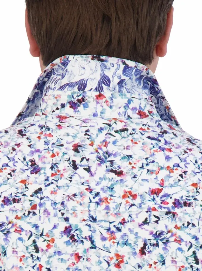 Men Robert Graham Sweaters and Knits Bavaro Motion Short Sleeve Knit Shirt Multi