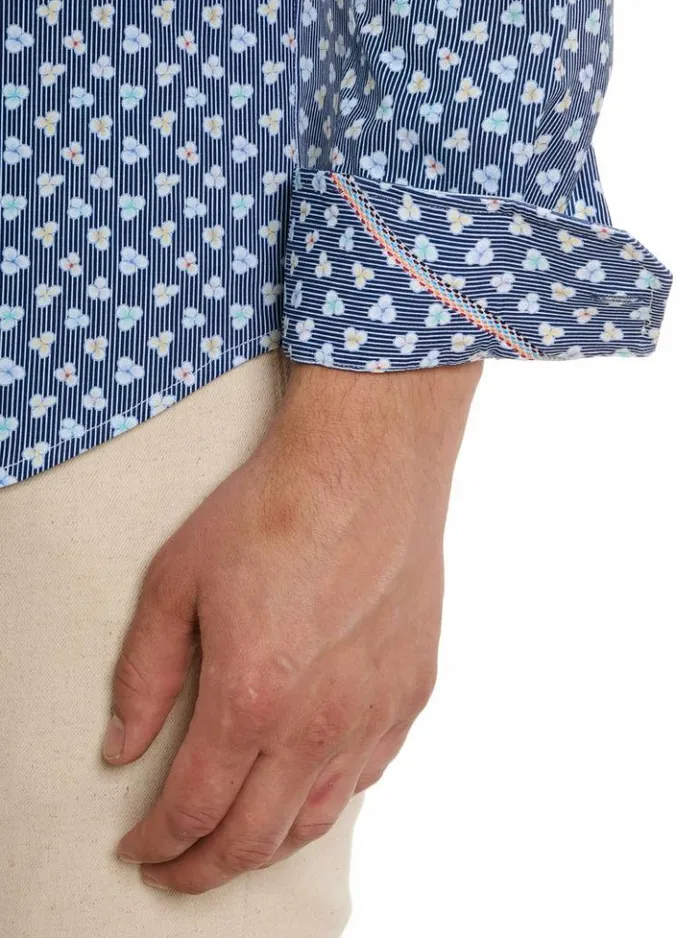 Men Robert Graham Sweaters and Knits Senan Long Sleeve Knit Shirt Multi