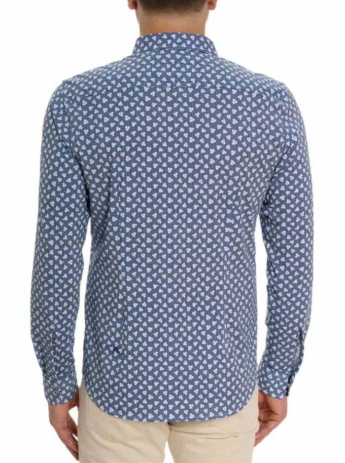 Men Robert Graham Sweaters and Knits Senan Long Sleeve Knit Shirt Multi
