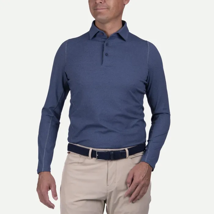 Men Scot Polo LS Neptune KJUS Polos and Shirts