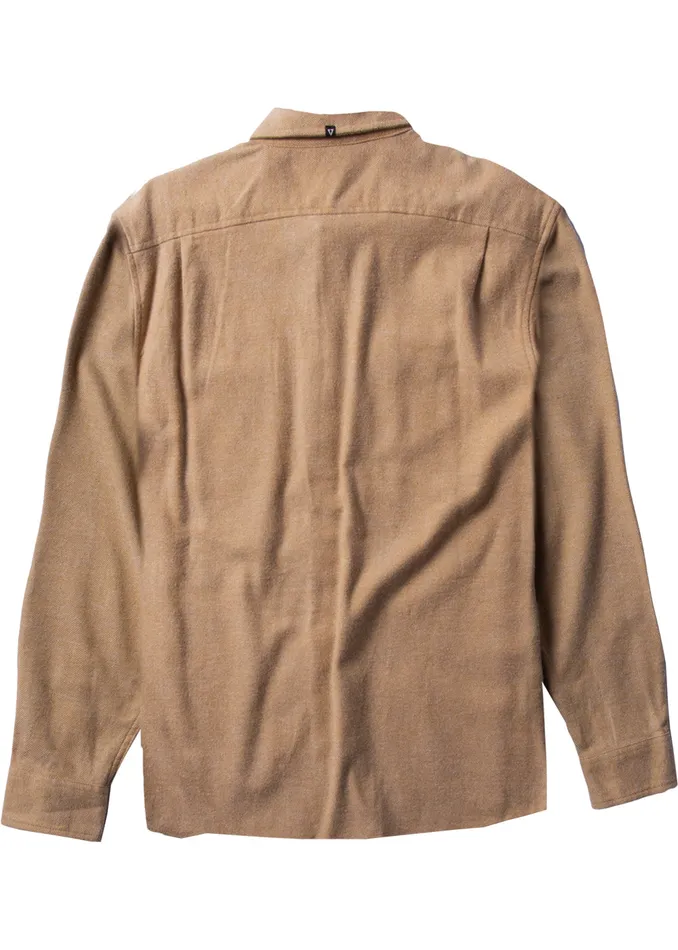 Men Shaver Ls Flannel Gold Coral Shirts and Flannels Vissla Men Shaver Ls Flannel Gold Coral Shirts and Flannels Vissla