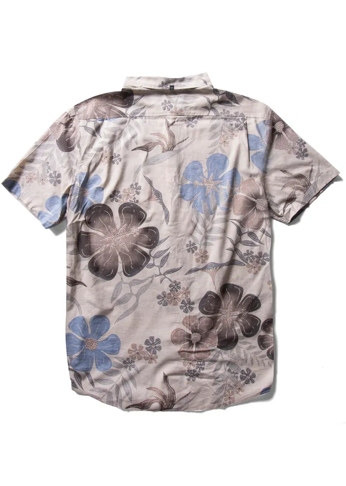 Men Shirts and Flannels Vissla Garden Isle Ss Shirt DUNE Men Shirts and Flannels Vissla Garden Isle Ss Shirt DUNE