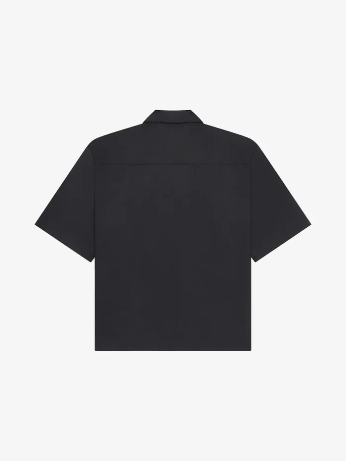 Men Shirts Givenchy GIVENCHY 1952 Boxy Fit Shirt In Poplin Black Men Shirts Givenchy GIVENCHY 1952 Boxy Fit Shirt In Poplin Black