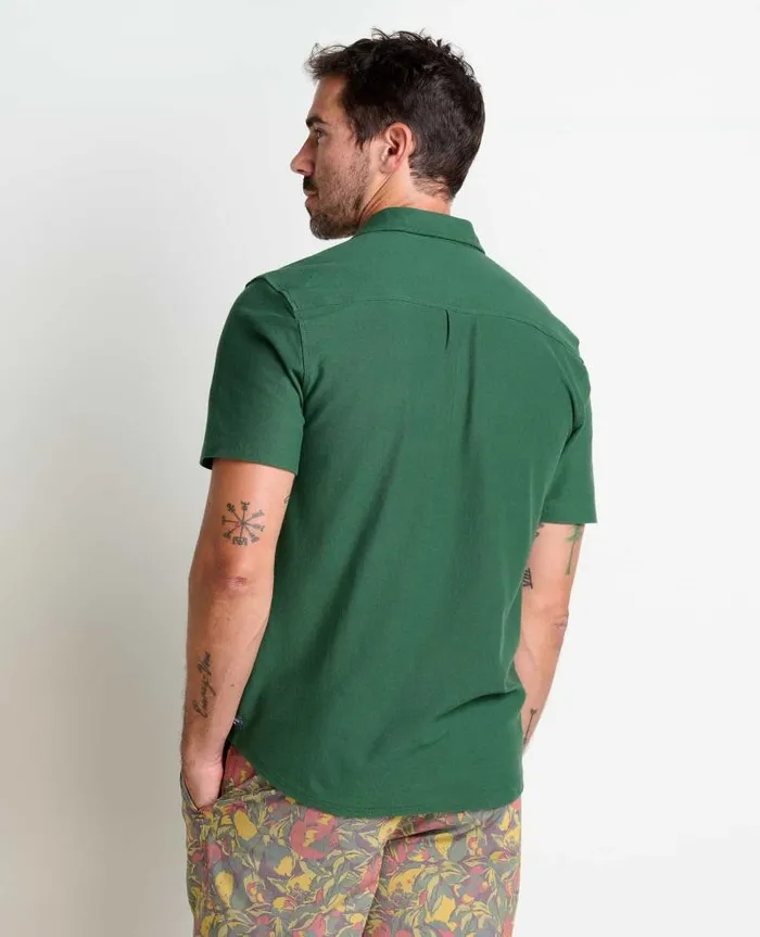 Men Shirts Toad and Co Yerba Short Sleeve Shirt Pasture