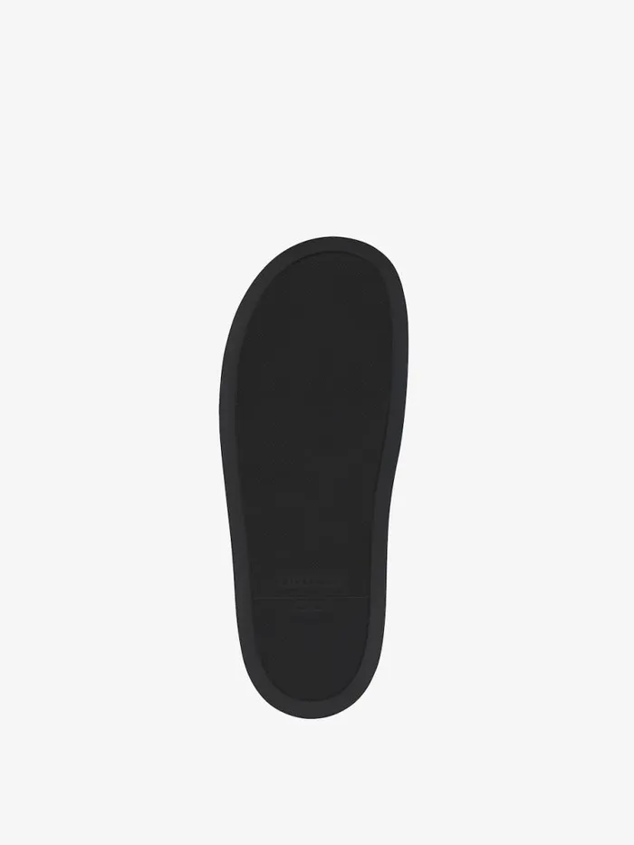 Men Slides and Sandals Givenchy G Plage Flat Sandals In Denim Denim Blue Men Slides and Sandals Givenchy G Plage Flat Sandals In Denim Denim Blue