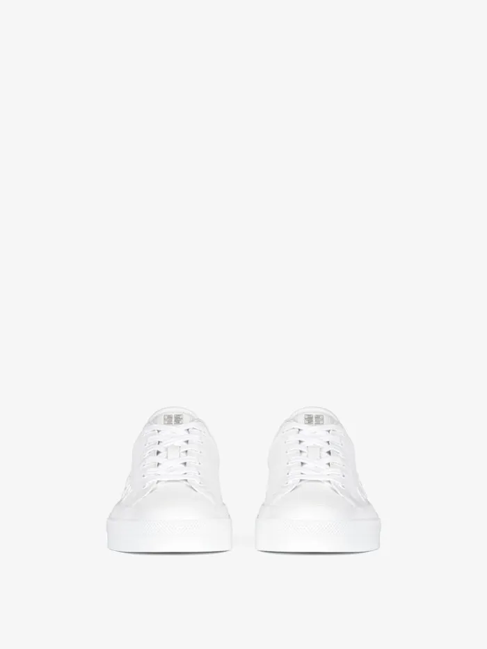 Men Sneakers Givenchy City Sport Sneakers In GIVENCHY Leather White Men Sneakers Givenchy City Sport Sneakers In GIVENCHY Leather White