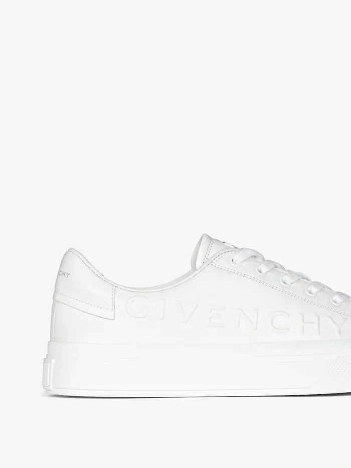 Men Sneakers Givenchy City Sport Sneakers In GIVENCHY Leather White Men Sneakers Givenchy City Sport Sneakers In GIVENCHY Leather White