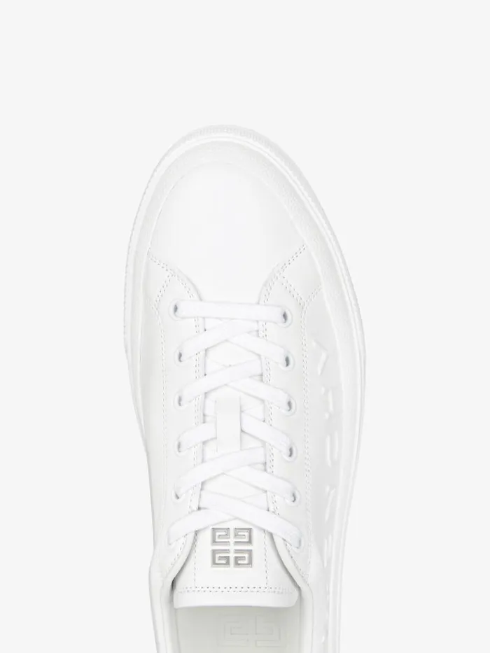 Men Sneakers Givenchy City Sport Sneakers In GIVENCHY Leather White Men Sneakers Givenchy City Sport Sneakers In GIVENCHY Leather White