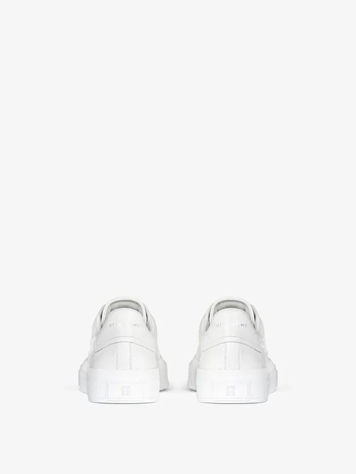 Men Sneakers Givenchy City Sport Sneakers In GIVENCHY Leather White Men Sneakers Givenchy City Sport Sneakers In GIVENCHY Leather White