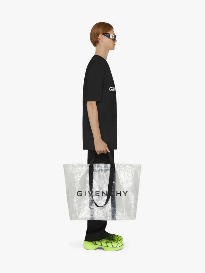 Men TShirts Givenchy GIVENCHY Archetype Oversized Tshirt In Cotton Black