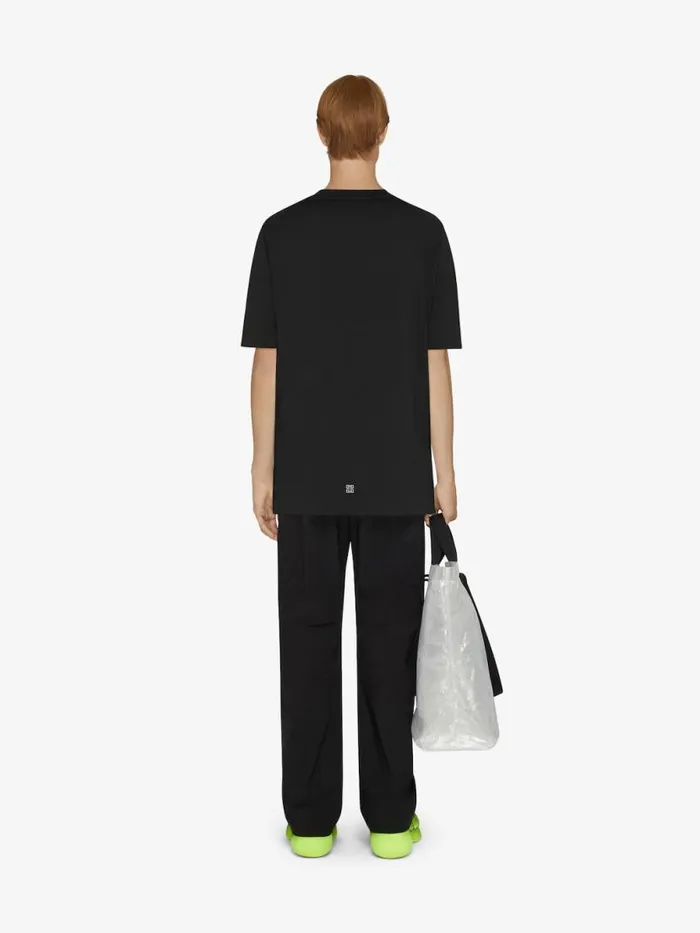 Men TShirts Givenchy GIVENCHY Archetype Oversized Tshirt In Cotton Black