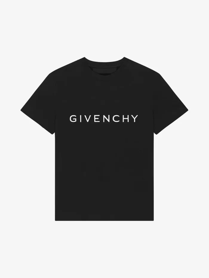 Men TShirts Givenchy GIVENCHY Archetype Oversized Tshirt In Cotton Black