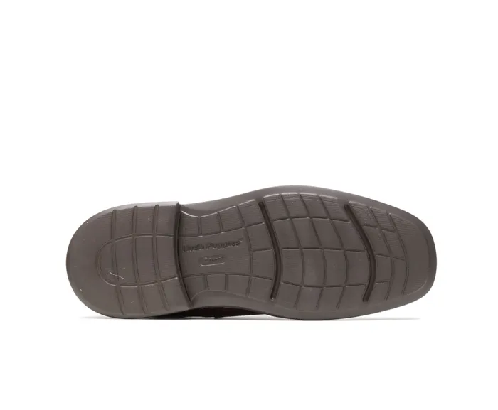 Men Walking Shoes Hush Puppies Peri Hopper Dark Brown Leather Men Walking Shoes Hush Puppies Peri Hopper Dark Brown Leather