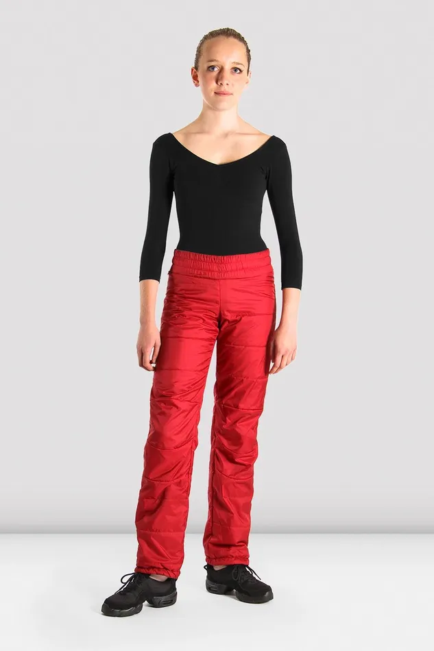 Mens Adult Adult Reversible Warm Up Pant Red Bloch