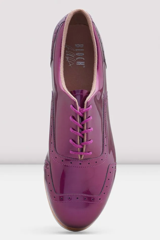 Mens Mens Jason Samuels Smith Patent Tap Shoes Metallic Purple 8211 Bloch Adult