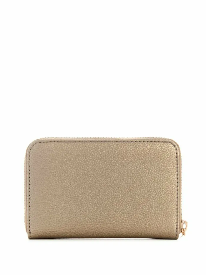 Meridian Medium ZipAround Wallet Pewter Handbags GUESS Women Meridian Medium ZipAround Wallet Pewter Handbags GUESS Women