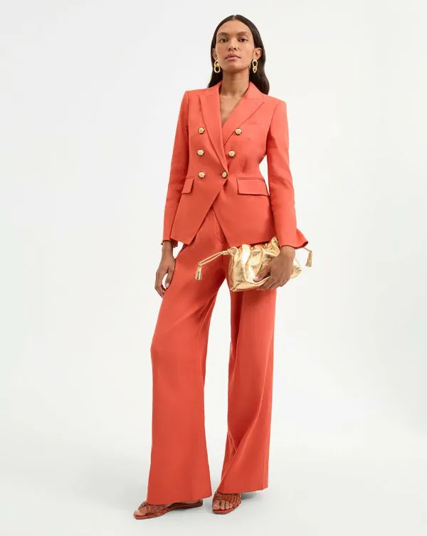 Miller Dickey Jacket Persimmon Women Veronica Beard Jackets and Outerwear Miller Dickey Jacket Persimmon Women Veronica Beard Jackets and Outerwear