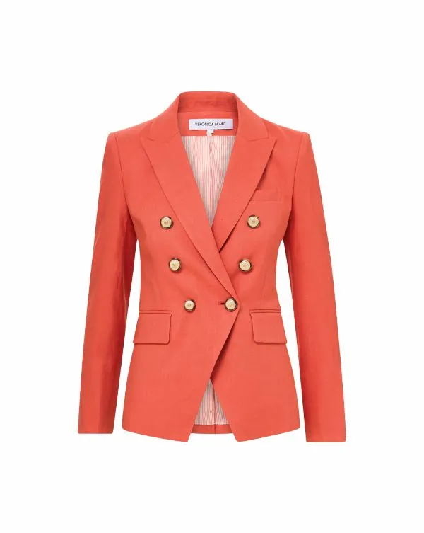 Miller Dickey Jacket Persimmon Women Veronica Beard Jackets and Outerwear Miller Dickey Jacket Persimmon Women Veronica Beard Jackets and Outerwear