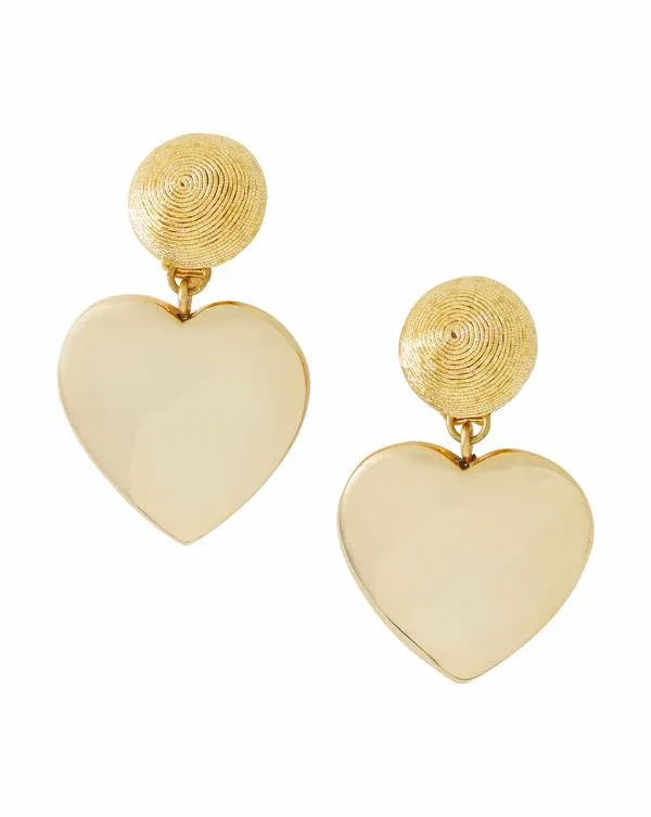Mini Cora Earrings Post Backing Gold Women Veronica Beard Accessories Mini Cora Earrings Post Backing Gold Women Veronica Beard Accessories