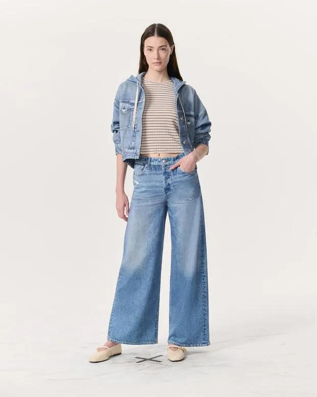 Miramar Terry Sofie AnkleLength Pants MeadowblueMinetta Women MiramarJeans rag and bone