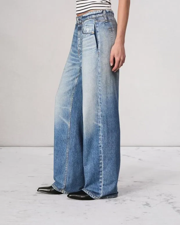 Miramar Terry WideLeg Pant LenoxNoosa MiramarWideLeg and BarrelJeansPants rag and bone Women
