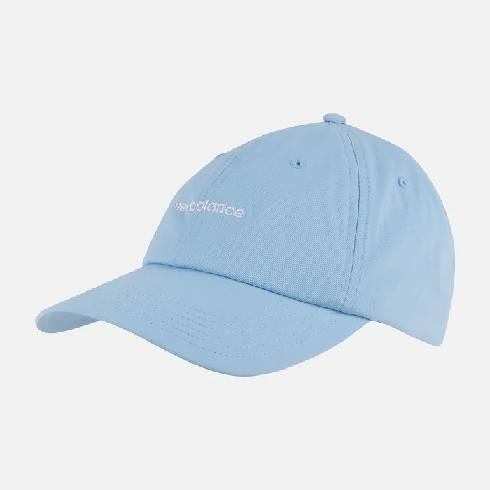 New Balance 6 Panel Linear Logo Hat BLUE HAZE MenWomen Hats
