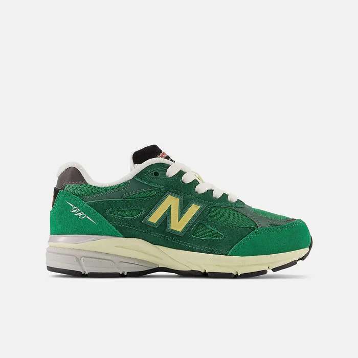 New Balance 990v3 Varsity Green with Team Forest Green Kids Size 105 8211 3