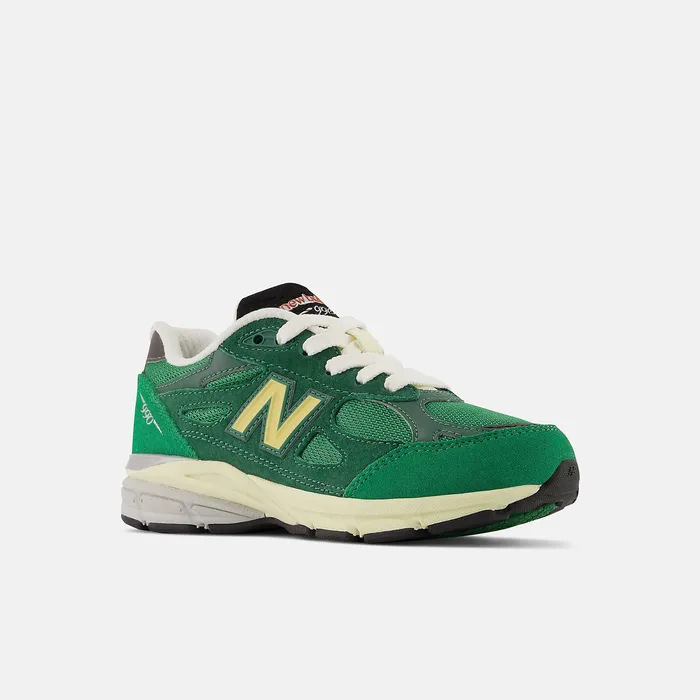 New Balance 990v3 Varsity Green with Team Forest Green Kids Size 105 8211 3