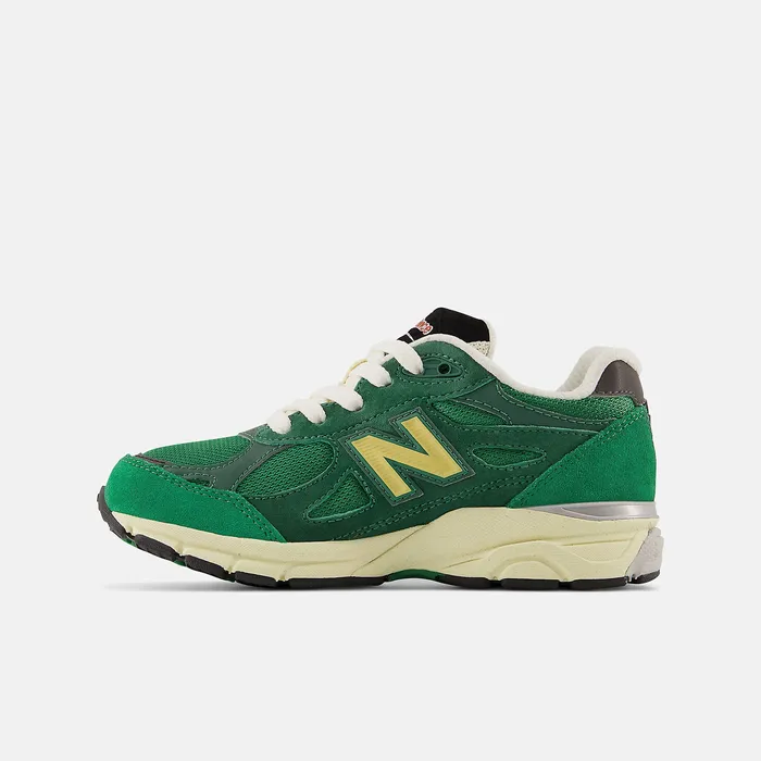 New Balance 990v3 Varsity Green with Team Forest Green Kids Size 105 8211 3