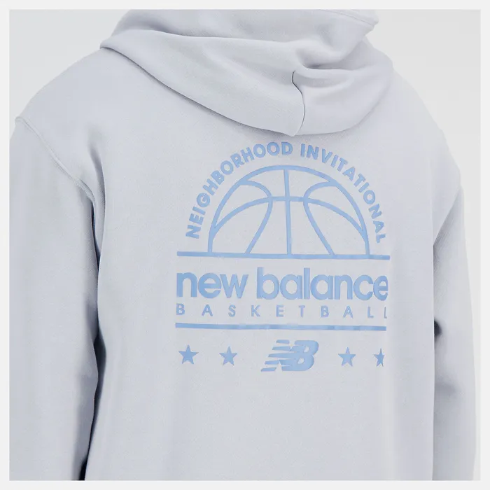 New Balance Hoops Hoodie ALUMINUM Men Hoodies and Sweatshirts New Balance Hoops Hoodie ALUMINUM Men Hoodies and Sweatshirts