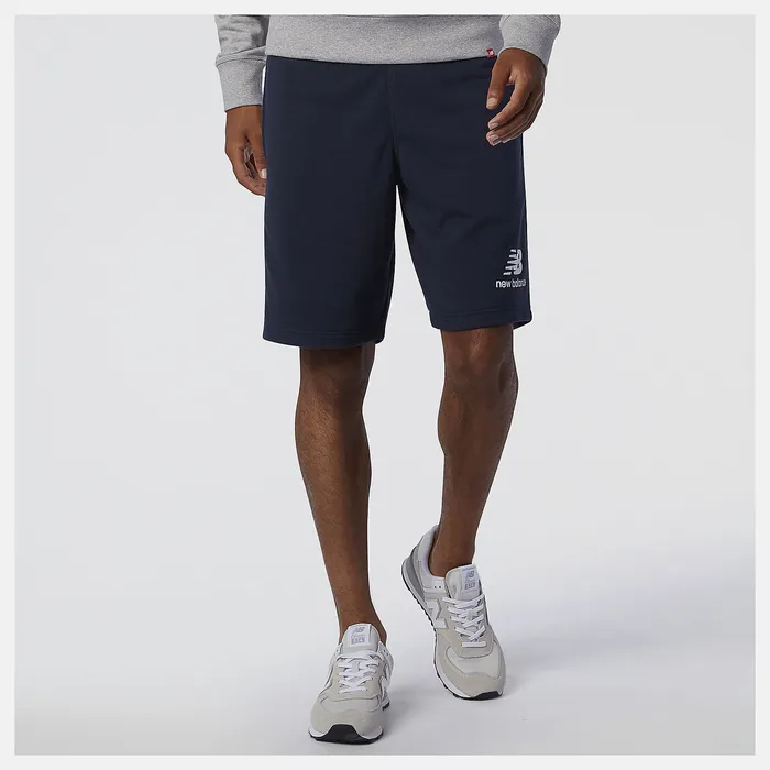 New Balance NB Essentials Stacked Logo Short ECLIPSE Men Shorts