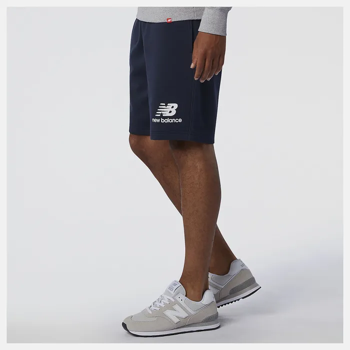New Balance NB Essentials Stacked Logo Short ECLIPSE Men Shorts New Balance NB Essentials Stacked Logo Short ECLIPSE Men Shorts