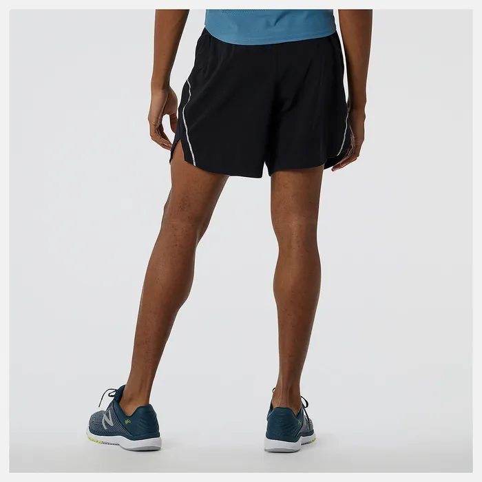 New Balance Shorts Men Impact Run 7 Inch Short BLACK