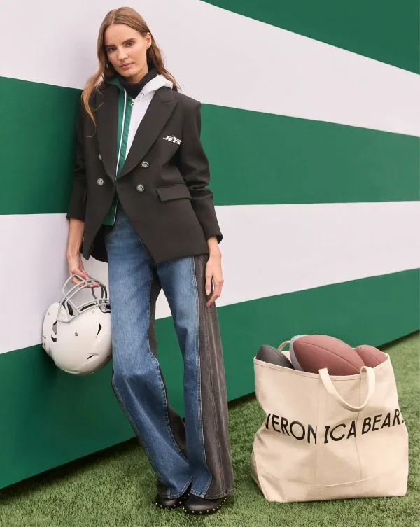 New York Jets Dickey Jacket New York Jets Women Veronica Beard Jackets and Outerwear New York Jets Dickey Jacket New York Jets Women Veronica Beard Jackets and Outerwear