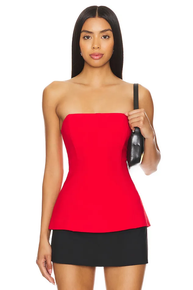 Noah Top Cherry Red Women Lovers and Friends Tops