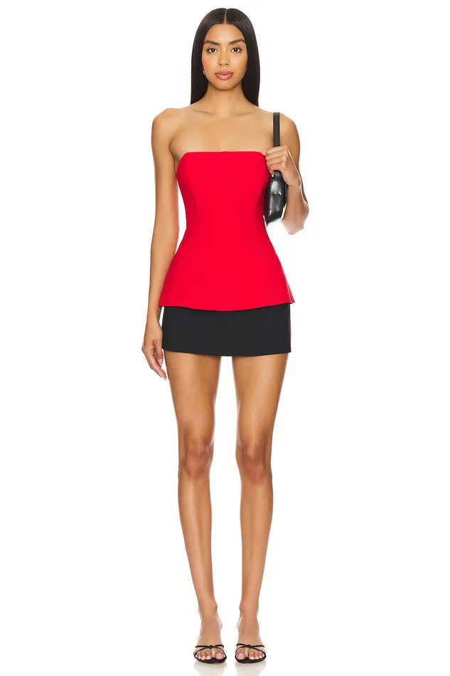 Noah Top Cherry Red Women Lovers and Friends Tops Noah Top Cherry Red Women Lovers and Friends Tops