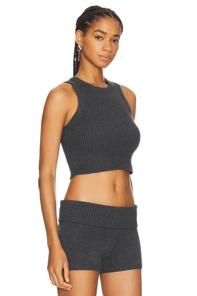Ofelia Tank Grey Women Lovers and Friends Tops Ofelia Tank Grey Women Lovers and Friends Tops