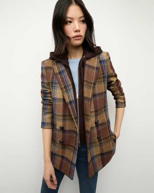 Oria Wool Dickey Jacket Russet Multi Women Veronica Beard Jackets and Outerwear Oria Wool Dickey Jacket Russet Multi Women Veronica Beard Jackets and Outerwear
