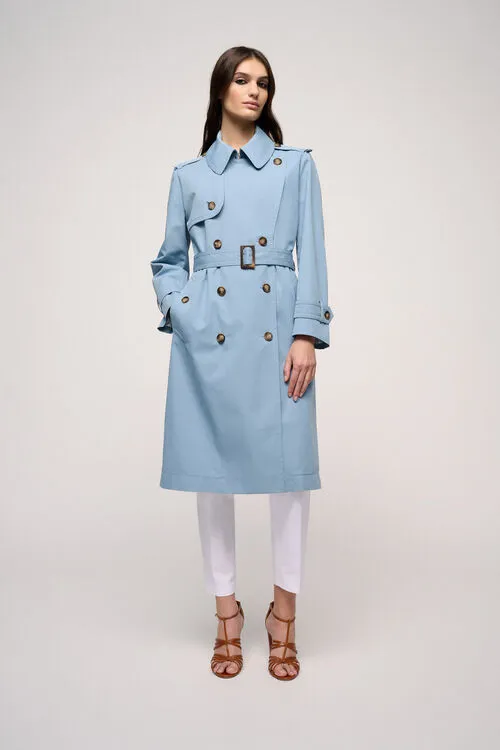 Outerwear Luisa Spagnoli Women Virtu Virtu Light Blue