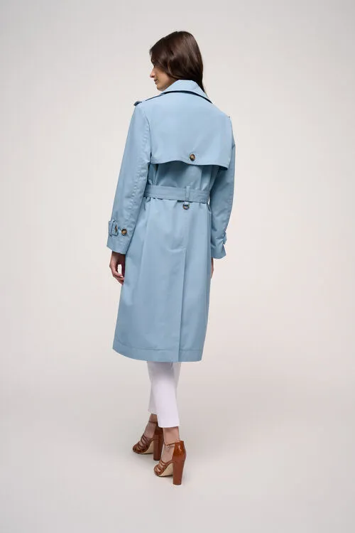 Outerwear Luisa Spagnoli Women Virtu Virtu Light Blue Outerwear Luisa Spagnoli Women Virtu Virtu Light Blue