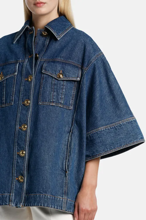 Outerwear Ventisei Ventisei Blue 8211 Luisa Spagnoli Women Outerwear Ventisei Ventisei Blue 8211 Luisa Spagnoli Women