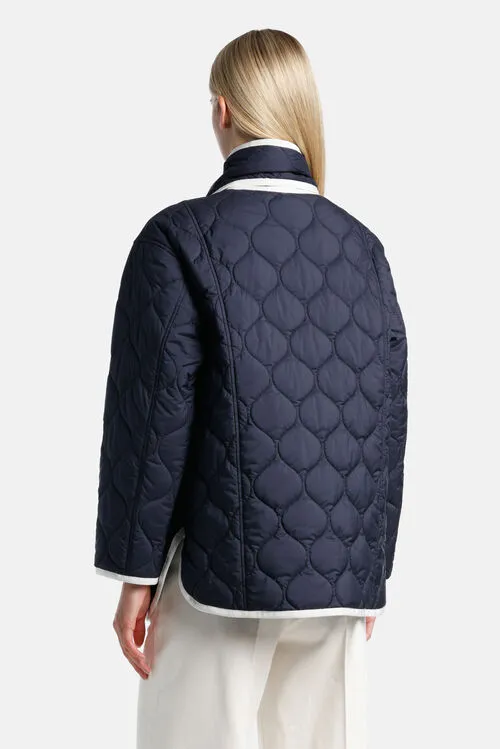Outerwear Vilma Vilma Blue 8211 Luisa Spagnoli Women