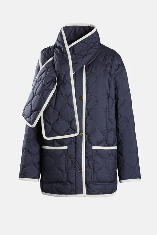 Outerwear Vilma Vilma Blue 8211 Luisa Spagnoli Women