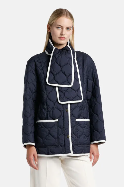 Outerwear Vilma Vilma Blue 8211 Luisa Spagnoli Women